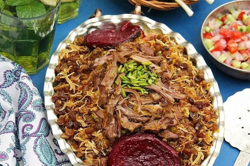 چرتمه پلو