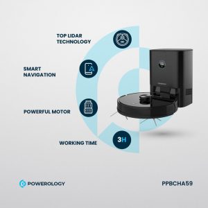 جارو رباتیک پاورولوژی Powerology Smart Station جارو رباتیک پاورولوژی Smart Station