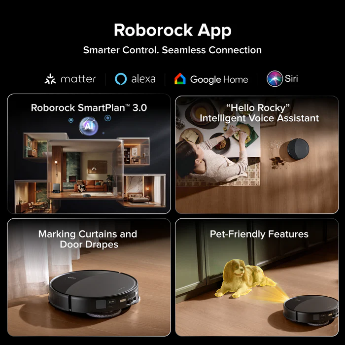 جارو رباتیک روبوراک Roborock Saros 20 Sonic Complete جارو رباتیک روبوراک Roborock Saros 20 Sonic Complete - تصویر 20